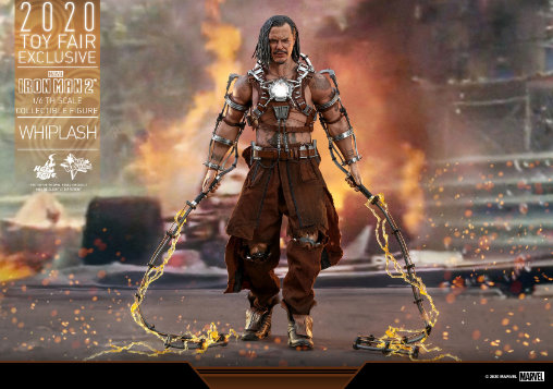 Iron Man 2: Whiplash, 1/6 Figur von Hot Toys