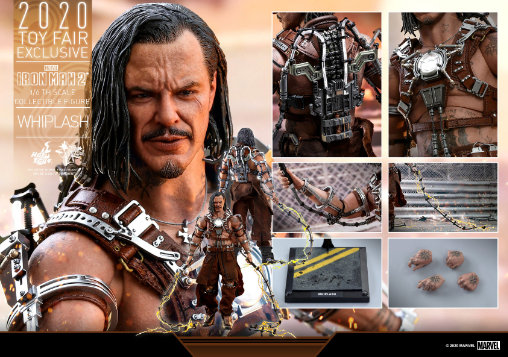 Iron Man 2: Whiplash, 1/6 Figur von Hot Toys