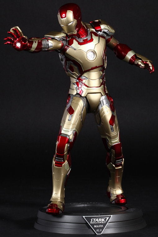 Iron Man 3: Iron Man Mark XLII - Power Pose, 1/6 Figur von Hot Toys