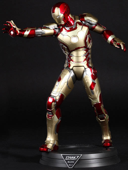 Iron Man 3: Iron Man Mark XLII - Power Pose, 1/6 Figur von Hot Toys