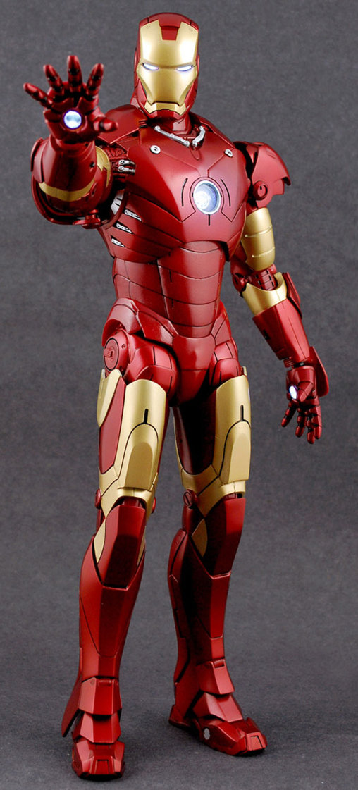 Iron Man 1: Iron Man Mark III, 1/6 Figur von Hot Toys