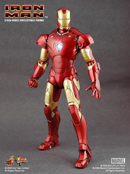 Iron Man 1: Iron Man Mark III, 1/6 Figur ... https://spaceart.de/produkte/irm008-iron-man-mark-iii-mk-3-figur-hot-toys-mms75-4897011172200-spaceart.php