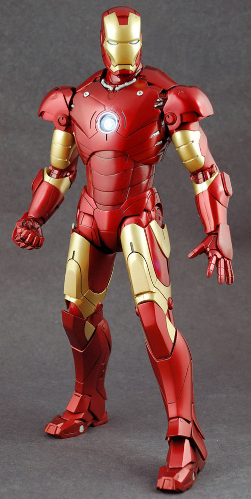 Iron Man 1: Iron Man Mark III, 1/6 Figur von Hot Toys