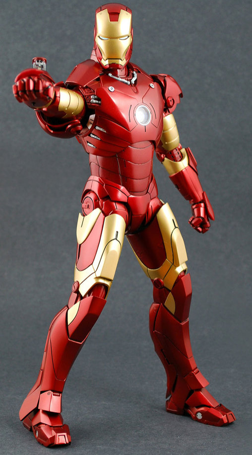 Iron Man 1: Iron Man Mark III, 1/6 Figur von Hot Toys