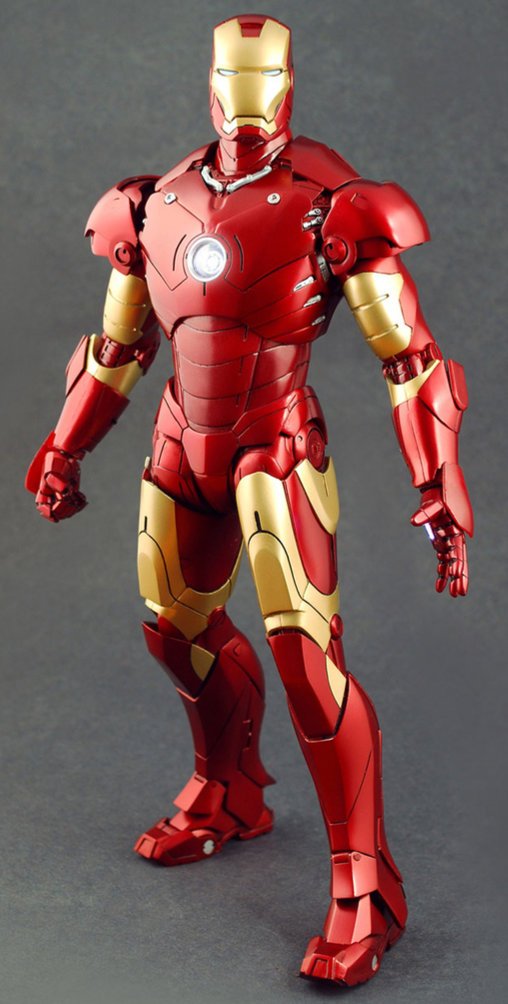 Iron Man 1: Iron Man Mark III, 1/6 Figur von Hot Toys