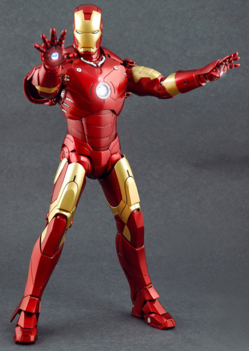 Iron Man 1: Iron Man Mark III, 1/6 Figur von Hot Toys