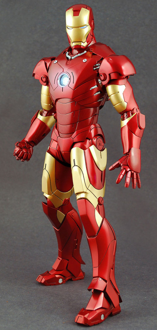 Iron Man 1: Iron Man Mark III, 1/6 Figur von Hot Toys