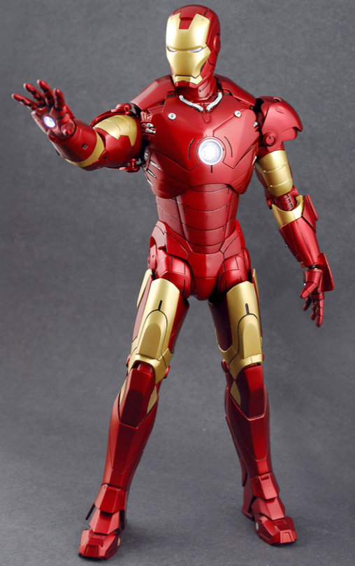 Iron Man 1: Iron Man Mark III, 1/6 Figur von Hot Toys