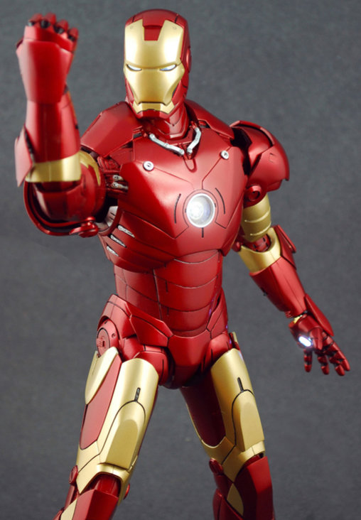 Iron Man 1: Iron Man Mark III, 1/6 Figur von Hot Toys