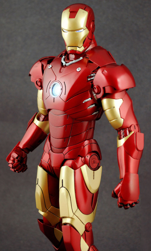 Iron Man 1: Iron Man Mark III, 1/6 Figur von Hot Toys