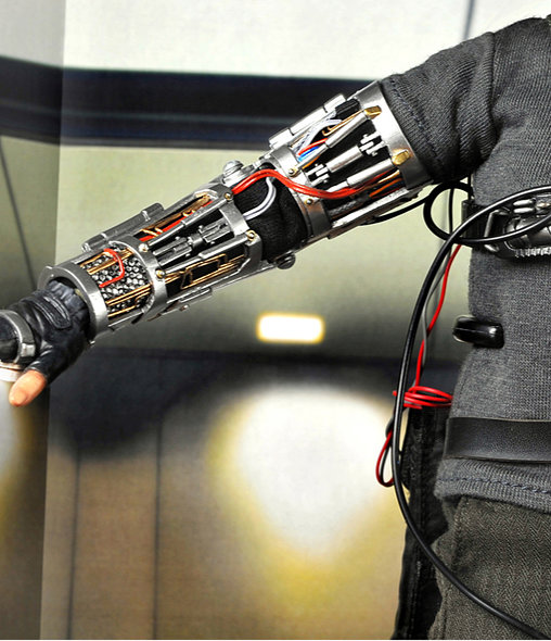 Iron Man 1: Tony Stark - Mech Test Version, 1/6 Figur von Hot Toys