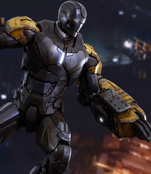 Iron Man 3: Iron Man Mark XXV Striker, 1/6 Figur von Hot Toys