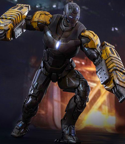 Iron Man 3: Iron Man Mark XXV Striker, 1/6 Figur von Hot Toys