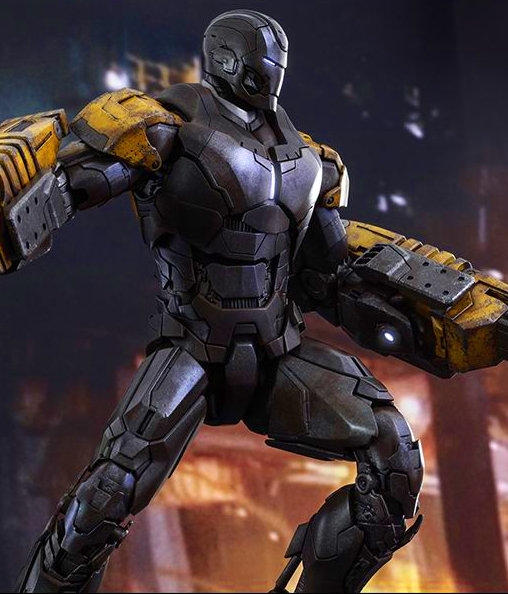 Iron Man 3: Iron Man Mark XXV Striker, 1/6 Figur von Hot Toys
