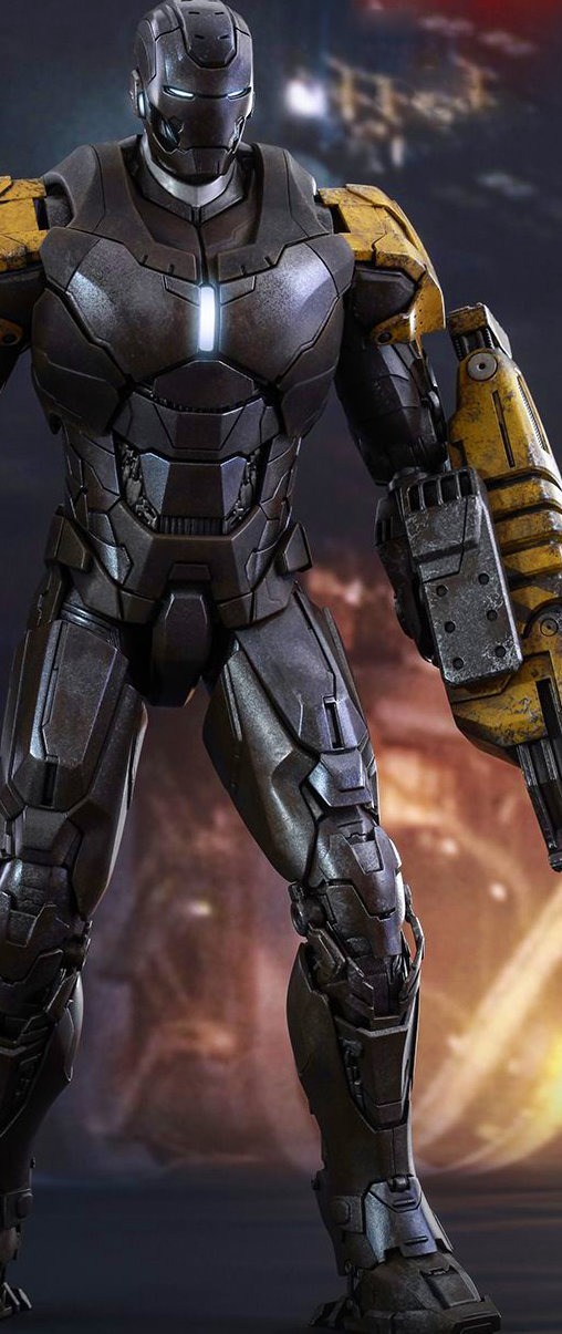 Iron Man 3: Iron Man Mark XXV Striker, 1/6 Figur von Hot Toys