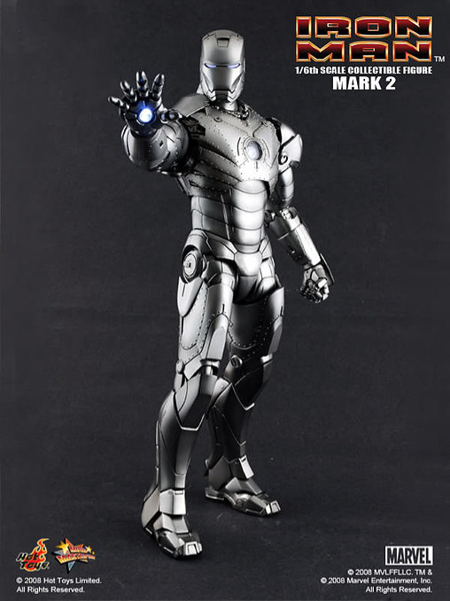 Iron Man 1: Iron Man Mark II, 1/6 Figur von Hot Toys