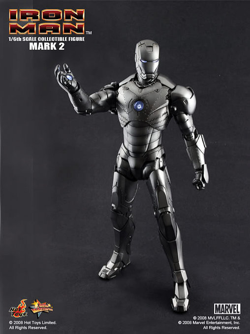 Iron Man 1: Iron Man Mark II, 1/6 Figur von Hot Toys