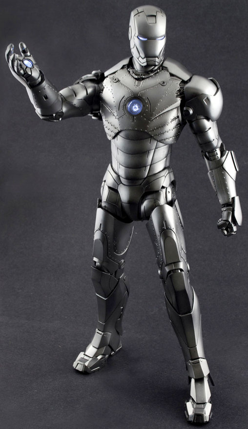 Iron Man 1: Iron Man Mark II, 1/6 Figur von Hot Toys