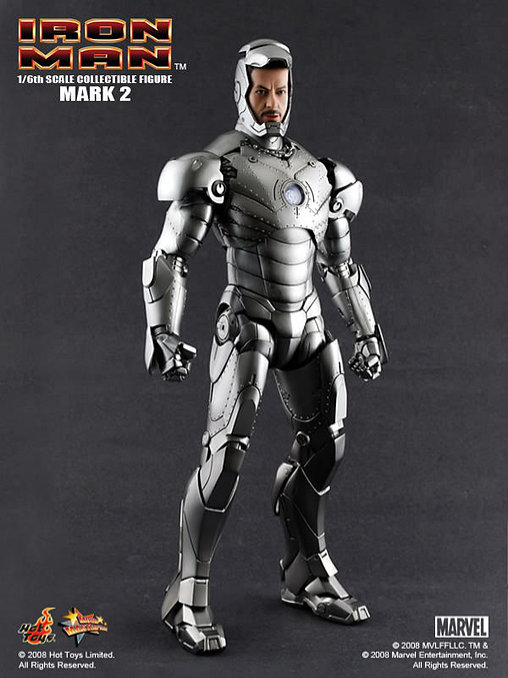 Iron Man 1: Iron Man Mark II, 1/6 Figur von Hot Toys