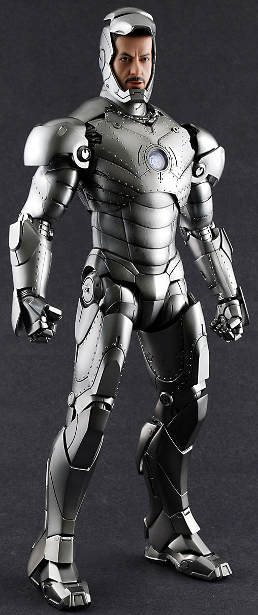 Iron Man 1: Iron Man Mark II, 1/6 Figur von Hot Toys