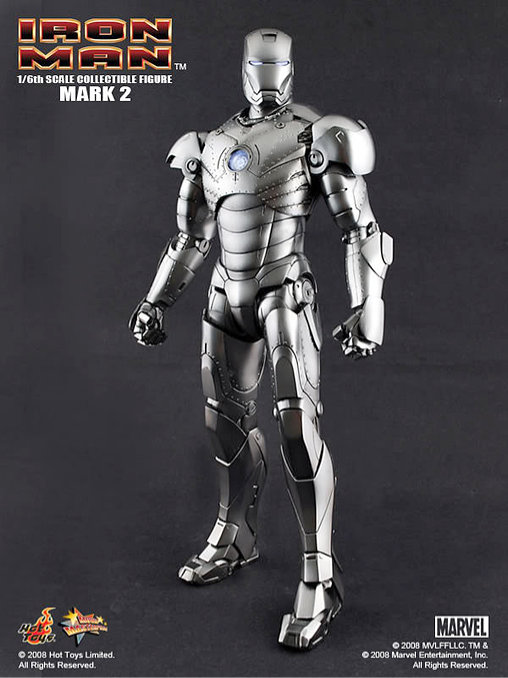 Iron Man 1: Iron Man Mark II, 1/6 Figur von Hot Toys