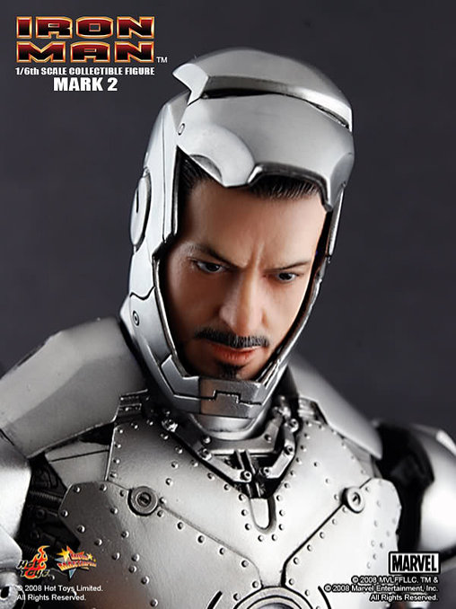 Iron Man 1: Iron Man Mark II, 1/6 Figur von Hot Toys