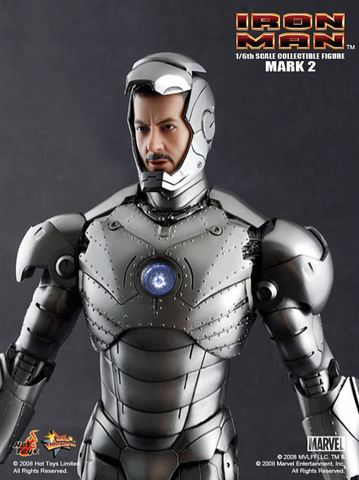 Iron Man 1: Iron Man Mark II, 1/6 Figur von Hot Toys