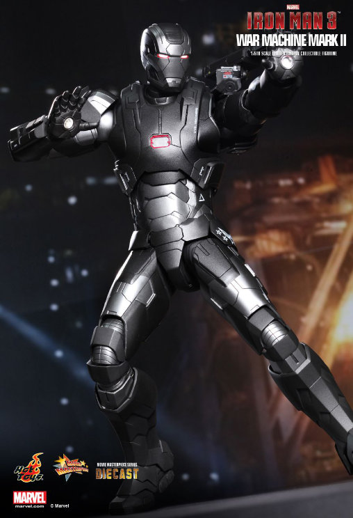 Iron Man 3: War Machine Mark II - DieCast, 1/6 Figur von Hot Toys