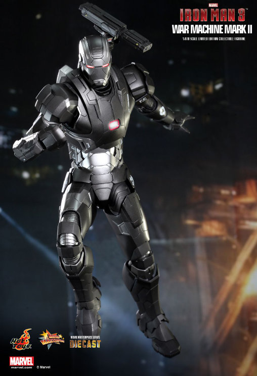 Iron Man 3: War Machine Mark II - DieCast, 1/6 Figur von Hot Toys