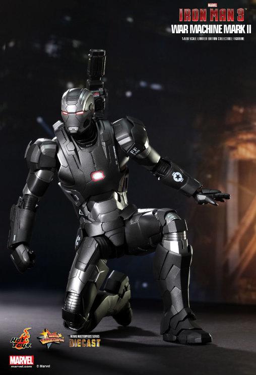 Iron Man 3: War Machine Mark II - DieCast, 1/6 Figur von Hot Toys