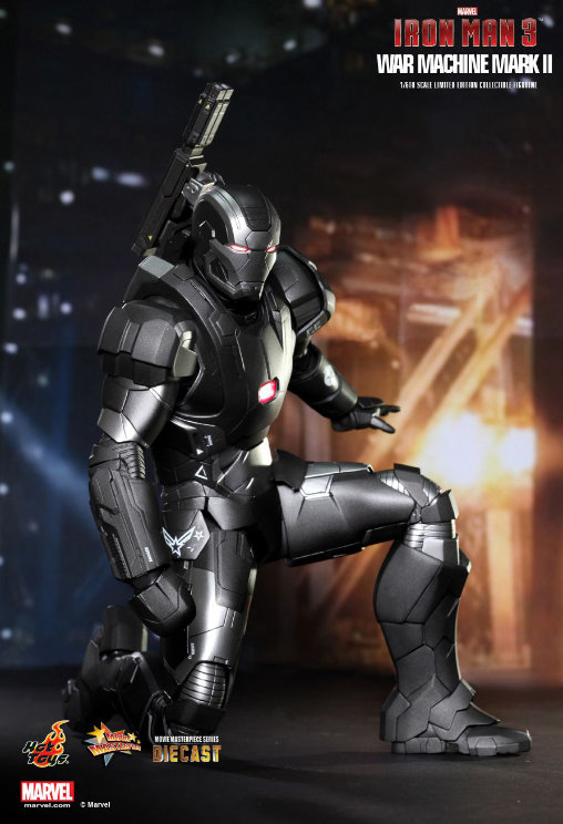 Iron Man 3: War Machine Mark II - DieCast, 1/6 Figur von Hot Toys