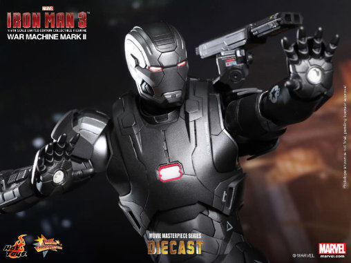 Iron Man 3: War Machine Mark II - DieCast, 1/6 Figur von Hot Toys