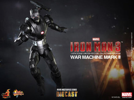Iron Man 3: War Machine Mark II - DieCast, 1/6 Figur ... https://spaceart.de/produkte/irm012-war-machine-mark-ii-figur-hot-toys-iron-man-3-diecast-mms198d03-902043-4897011175126-spaceart.php