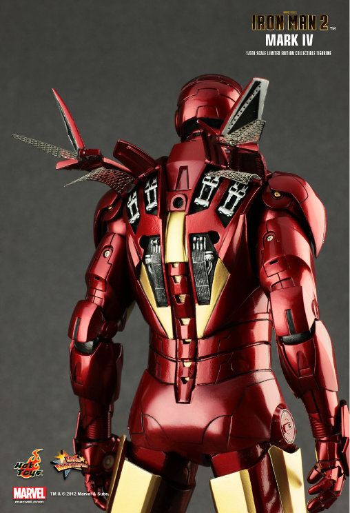 Iron Man 2: Iron Man Mark IV, 1/6 Figur von Hot Toys
