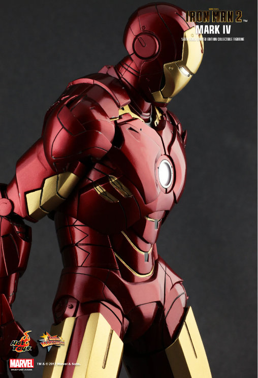 Iron Man 2: Iron Man Mark IV, 1/6 Figur von Hot Toys