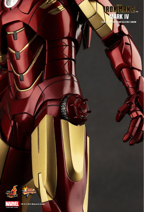 Iron Man 2: Iron Man Mark IV, 1/6 Figur von Hot Toys