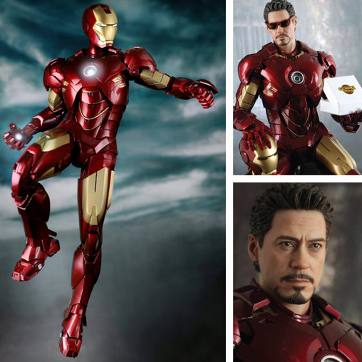 Iron Man 2: Iron Man Mark IV, 1/6 Figur