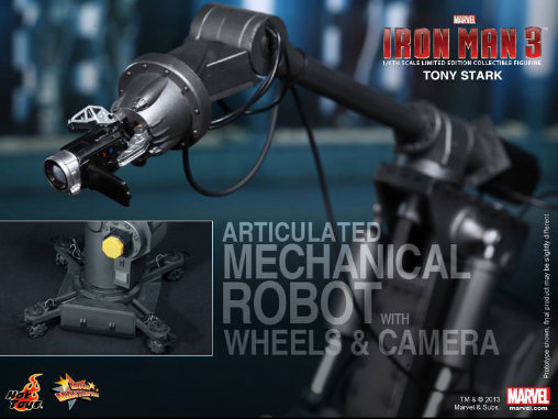 Iron Man 3: Tony Stark - Armor Testing Version, 1/6 Figur von Hot Toys