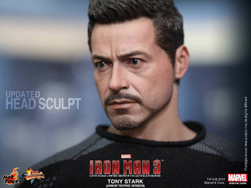 Iron Man 3: Tony Stark - Armor Testing Version, 1/6 Figur von Hot Toys