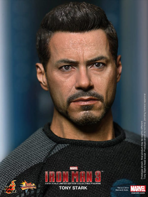Iron Man 3: Tony Stark - Armor Testing Version, 1/6 Figur von Hot Toys
