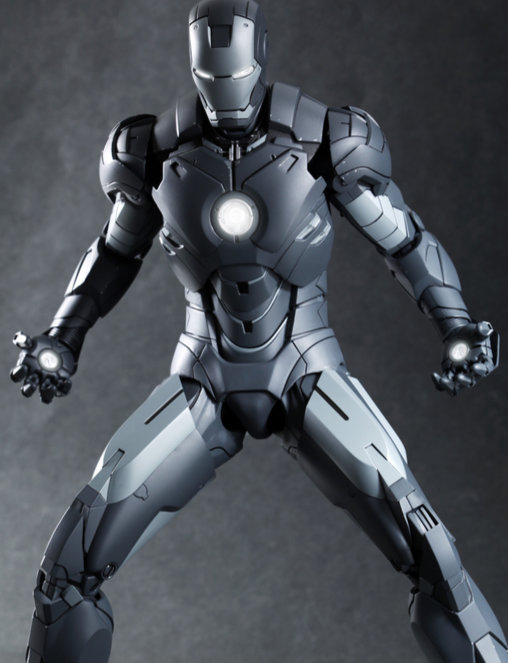Iron Man 2: Iron Man Mark IV - Secret Project, 1/6 Figur von Hot Toys