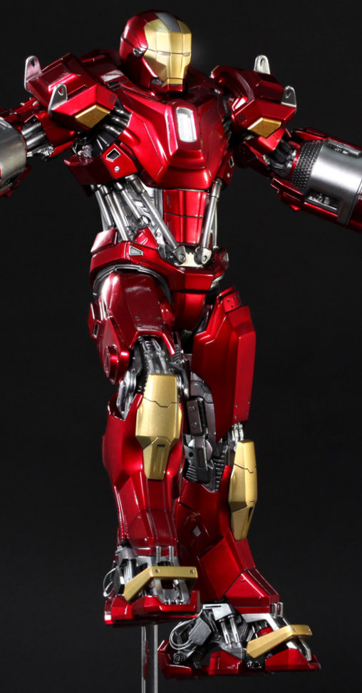Iron Man 3: Iron Man Mark XXXV - Red Snapper, 1/6 Figur von Hot Toys