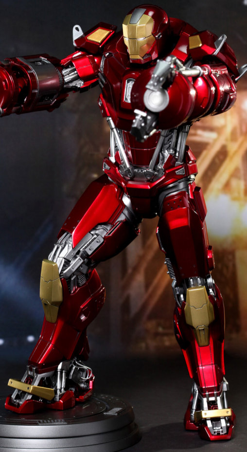 Iron Man 3: Iron Man Mark XXXV - Red Snapper, 1/6 Figur von Hot Toys