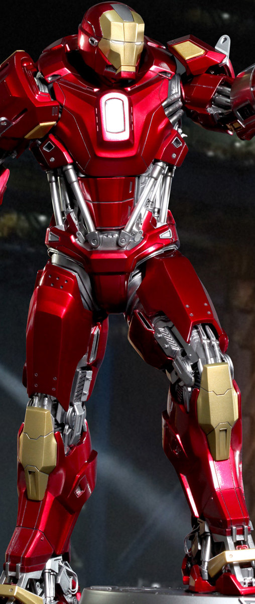 Iron Man 3: Iron Man Mark XXXV - Red Snapper, 1/6 Figur von Hot Toys