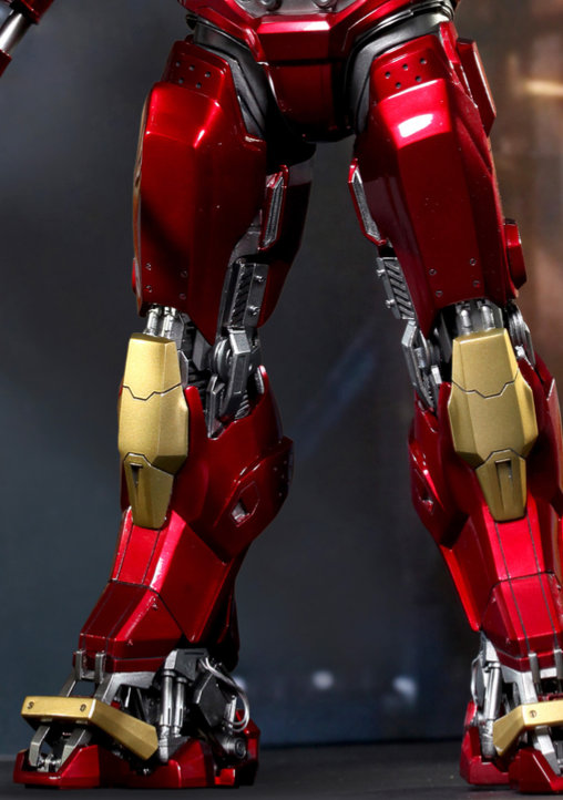 Iron Man 3: Iron Man Mark XXXV - Red Snapper, 1/6 Figur von Hot Toys