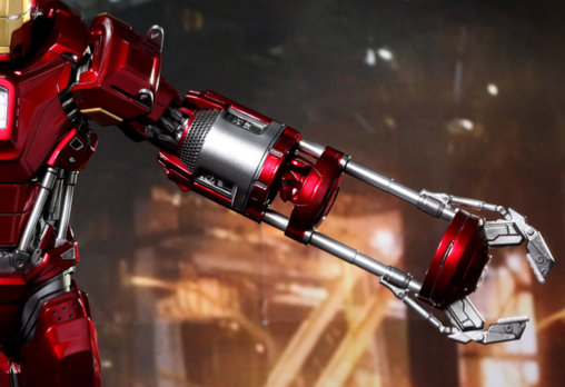 Iron Man 3: Iron Man Mark XXXV - Red Snapper, 1/6 Figur von Hot Toys