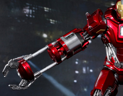 Iron Man 3: Iron Man Mark XXXV - Red Snapper, 1/6 Figur von Hot Toys