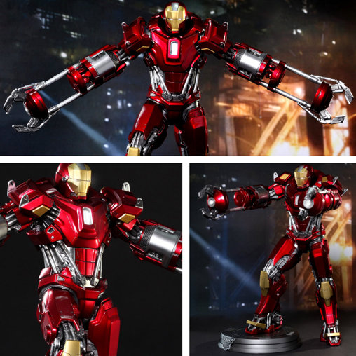 Iron Man 3: Iron Man Mark XXXV - Red Snapper, 1/6 Figur