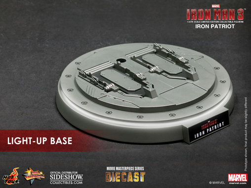 Iron Man 3: Iron Patriot - DieCast, 1/6 Figur von Hot Toys