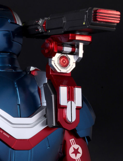 Iron Man 3: Iron Patriot - DieCast, 1/6 Figur von Hot Toys